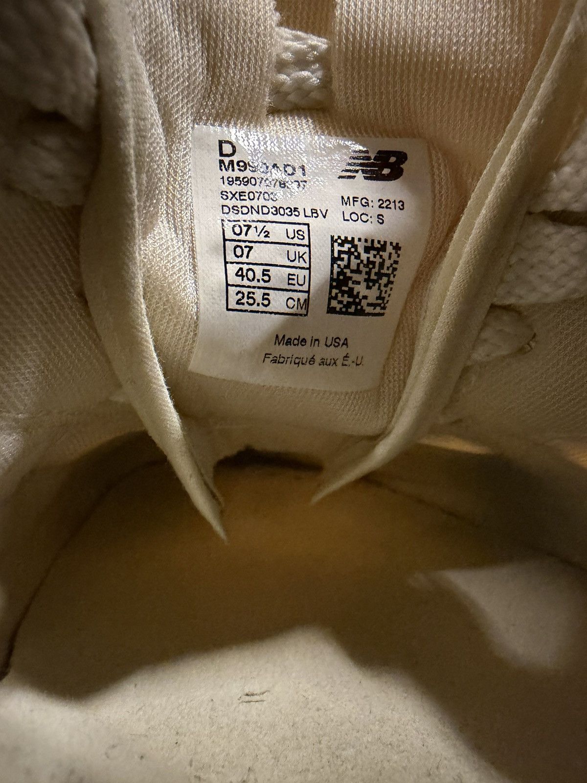 New Balance New Balance x Teddy Santis Made in USA 990v1 Size US 7.5 / EU 40-41 - 12 Thumbnail