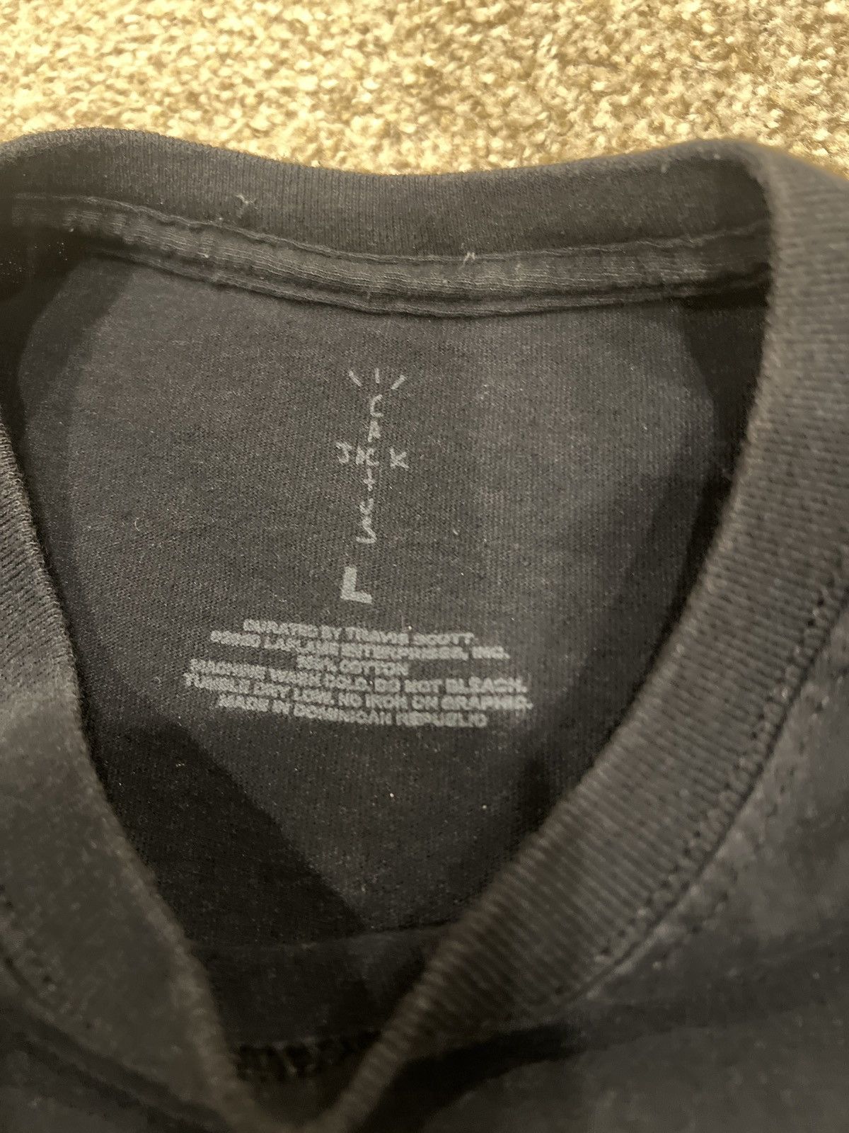 Travis Scott Cactus Jack x McDonald tee Size US L / EU 52-54 / 3 - 3 Thumbnail