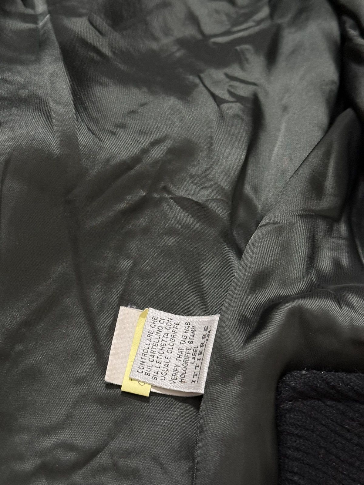 Versace Gianni Versace Black Double Breasted Wool Blend Coat IT44 Size M / US 6-8 / IT 42-44 - 6 Thumbnail