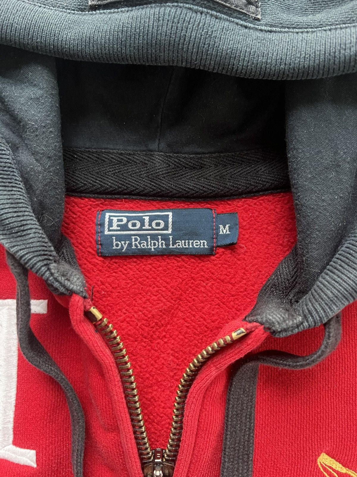 Polo Ralph Lauren Ralph Lauren Mercer vintage zip hoodie Size US L / EU 52-54 / 3 - 5 Thumbnail