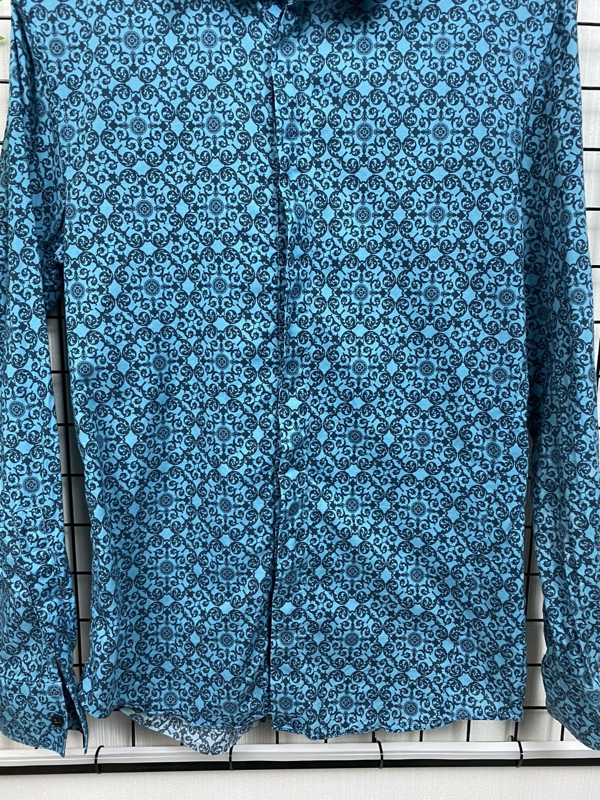 Versace Versace collection All over print shirt Men 16/42 Blue Size US L / EU 52-54 / 3 - 5 Thumbnail