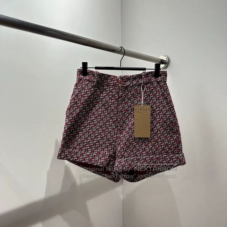 Gucci Gucci Plaid tweed high-waisted straight shorts Size 25" / US 0 / IT 36 - 1 Thumbnail