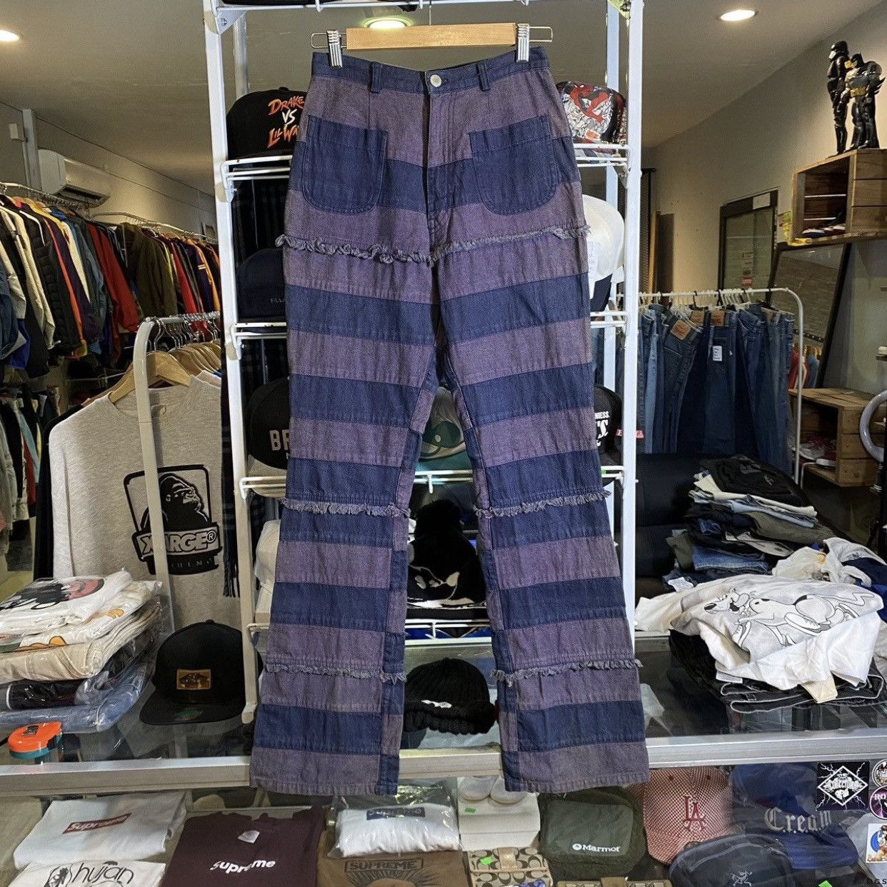 Hysteric Glamour Chocolat Hysteric Glamour Kinky "Hagi" Jeans 26"-28" Purple Size 26" / US 2 / IT 38 - 1 Thumbnail