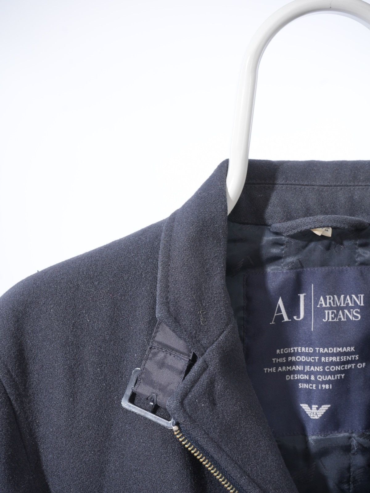 Armani Armani Jeans Wool jacket Blazer Made in Italy Size US M / EU 48-50 / 2 - 4 Thumbnail