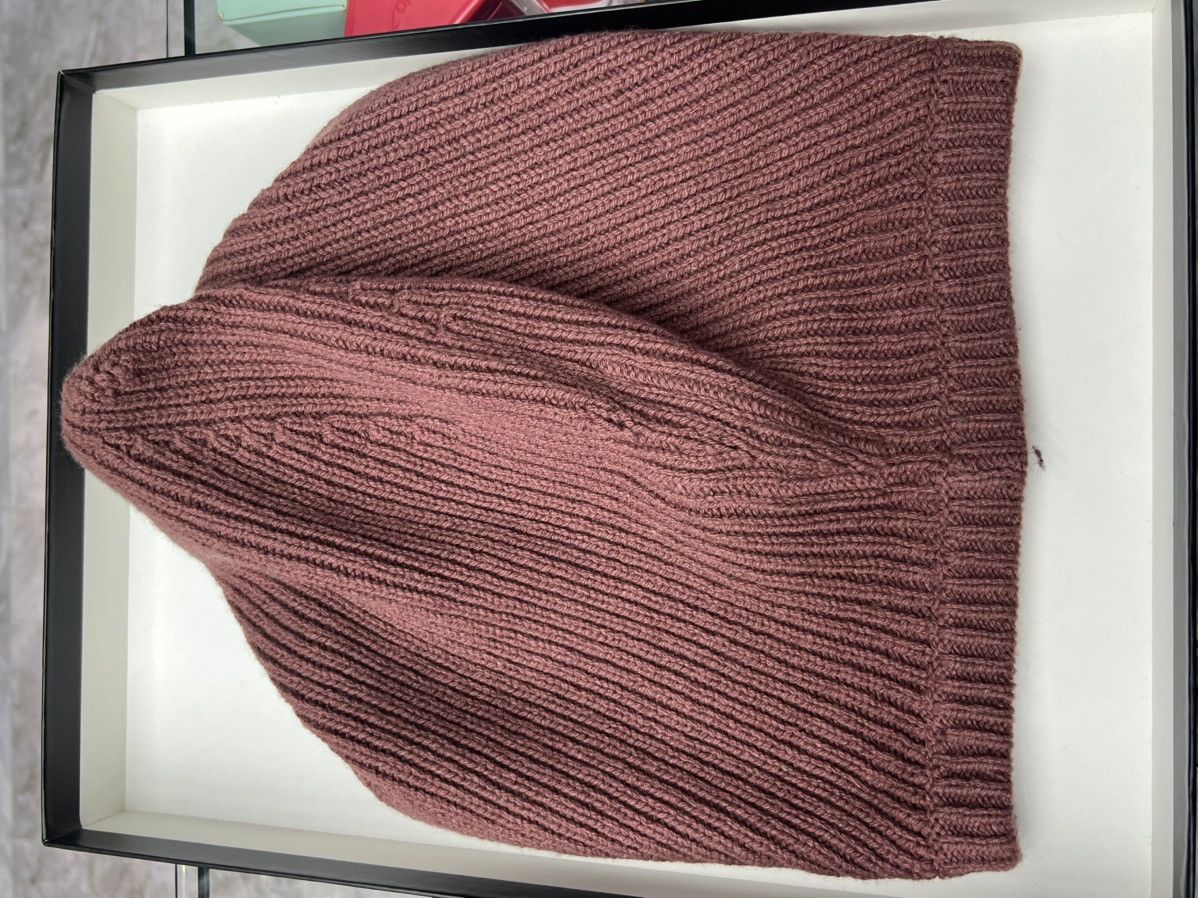 Rick Owens Rick Owens Purple Hood Beanie Size ONE SIZE - 2 Thumbnail