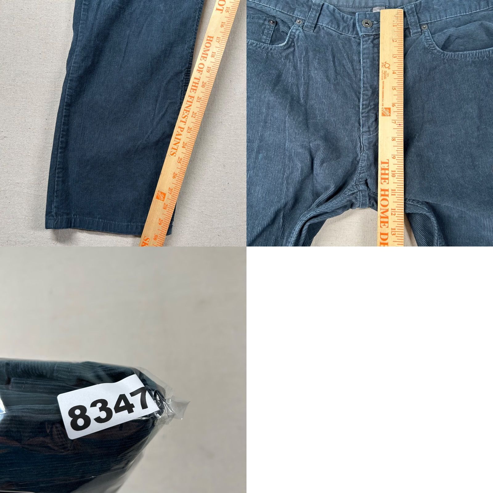 Eddie Bauer Eddie Bauer Pants Mens 38x32 Corduroy Classic Blue Straight 5-Pocket Button Zip Size US 38 / EU 54 - 9 Thumbnail