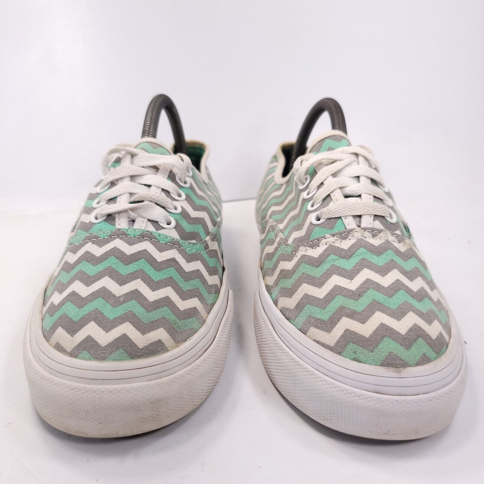 Vans Vans Off the Wall Shoe Womens Size 9 Mens 7.5 TC6D Gray Blue Size US 9 / IT 39 - 2 Thumbnail