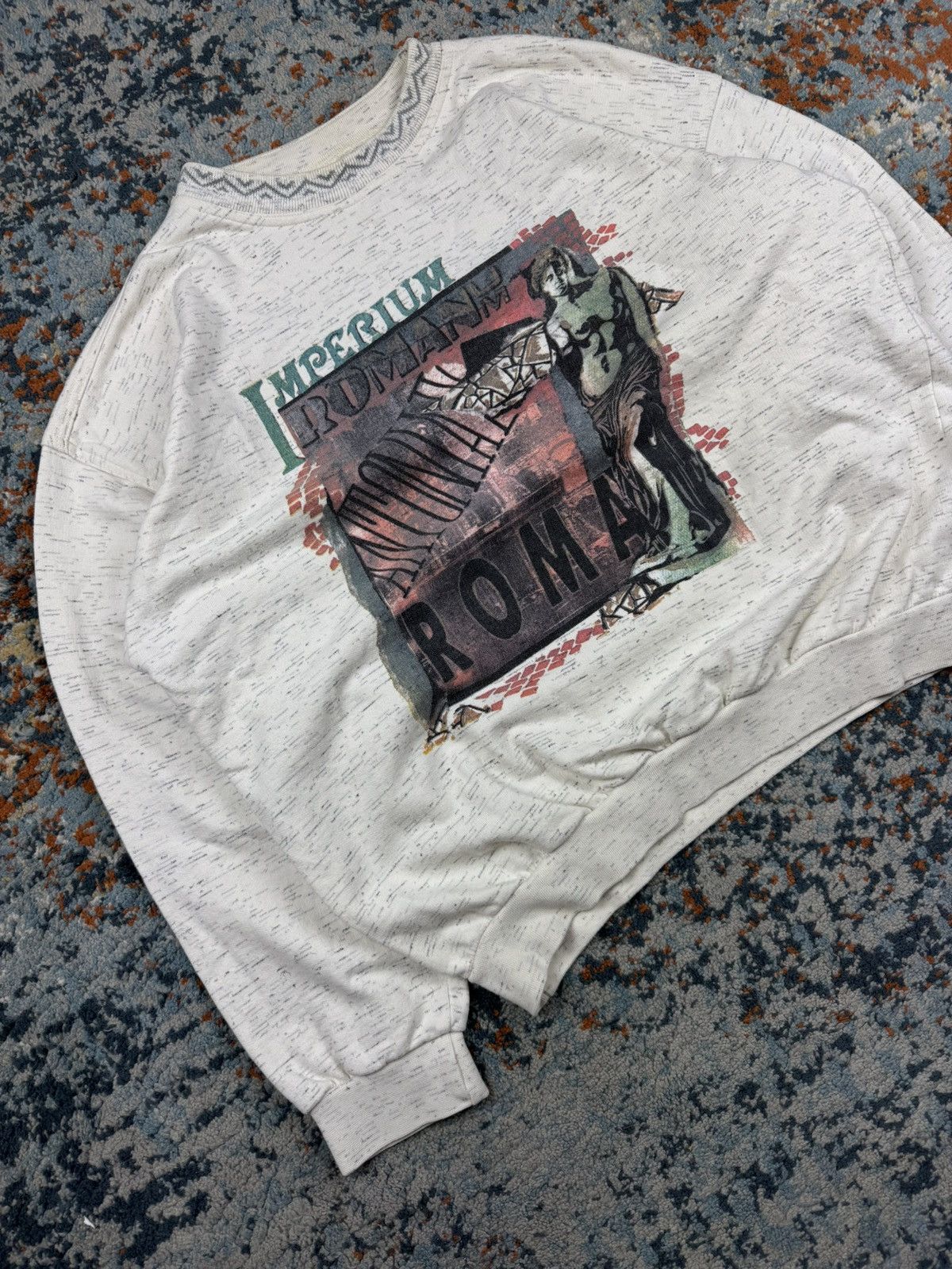 Other × Vintage Vintage 80s Roman Empire Roma graphic sweatshirt crewneck Size US M / EU 48-50 / 2 - 2 Thumbnail