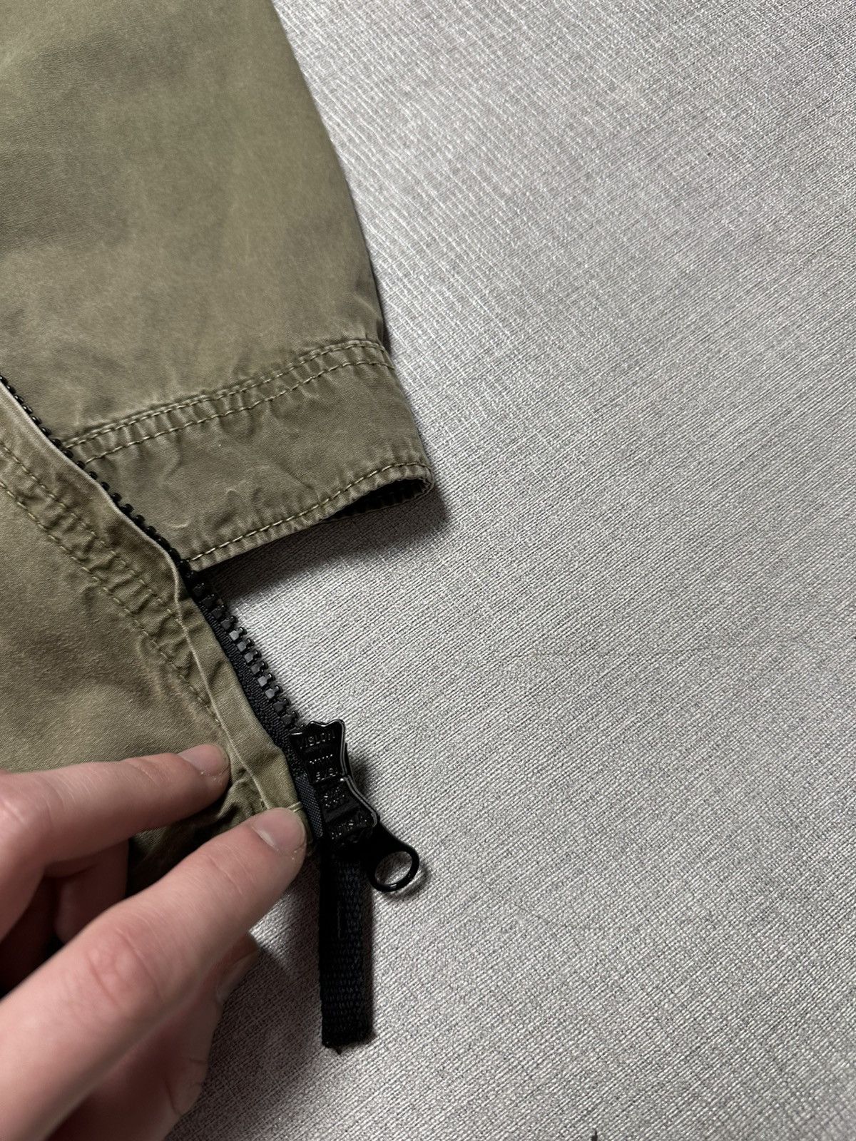 Massimo Osti Stone Island Garment Dyed Zip Overshirt Size US M / EU 48-50 / 2 - 12 Thumbnail
