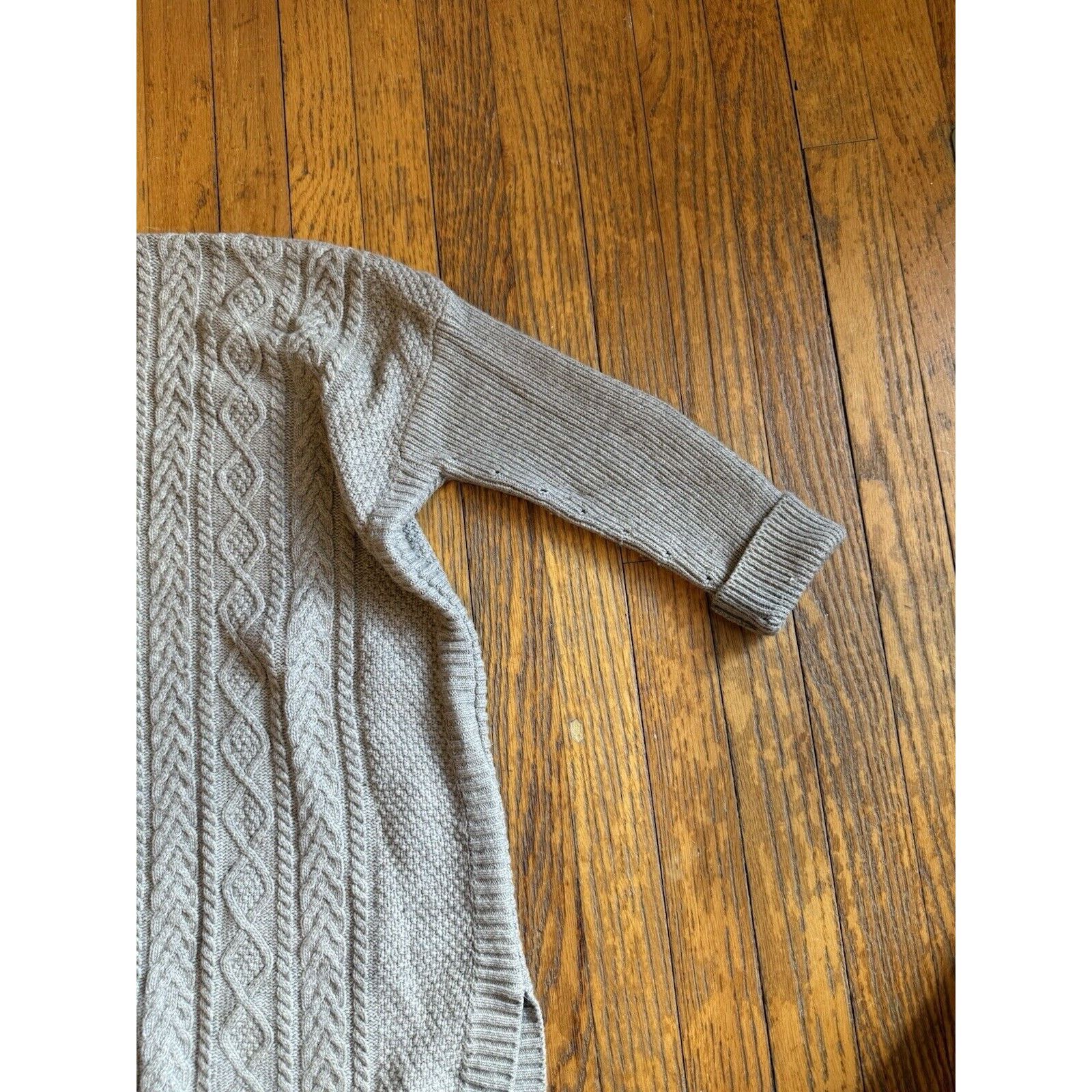 Anthropologie Anthropologie ZOA boxy oversized sweater Size Medium Oatmeal Size M / US 6-8 / IT 42-44 - 2 Thumbnail