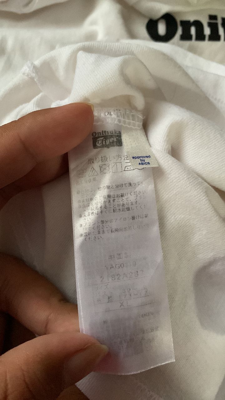 Onitsuka Tiger Onitsuka Tiger big logo Spell Out Japanese Clothing Tee Size US M / EU 48-50 / 2 - 7 Thumbnail