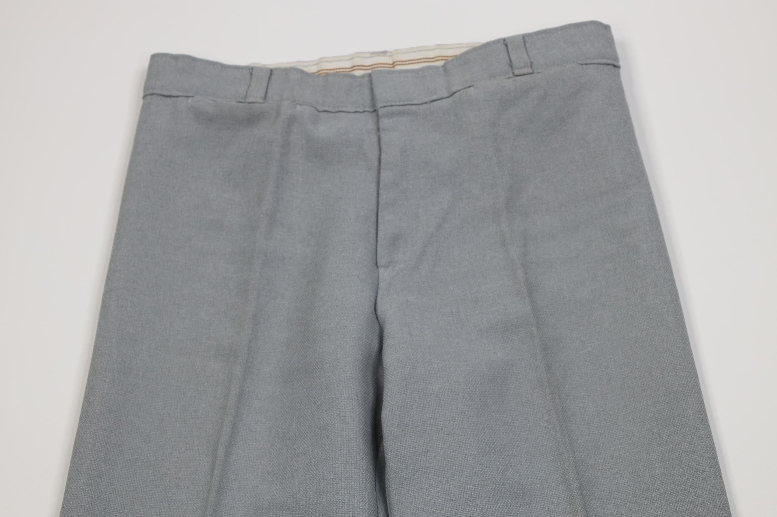 Vintage AS IS Vintage 70s Streetwear Bell Bottoms Pants Steel USA Size 30" / US 8 / IT 44 - 2 Thumbnail