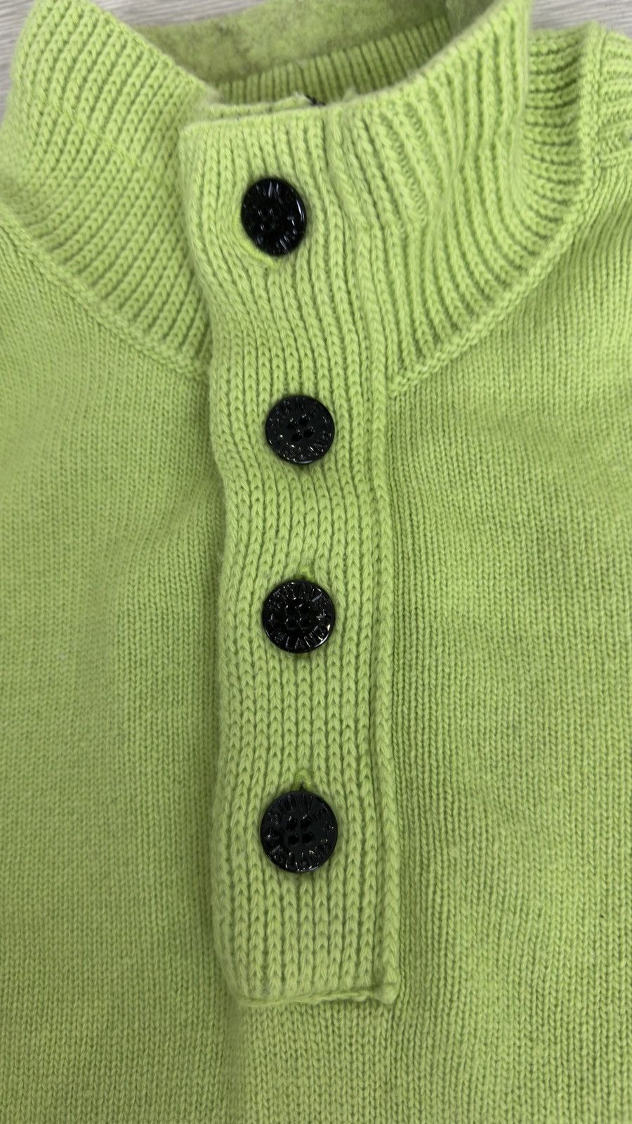 Stone Island Stone Island 1/4 Zip Sweater Size US XL / EU 56 / 4 - 6 Thumbnail