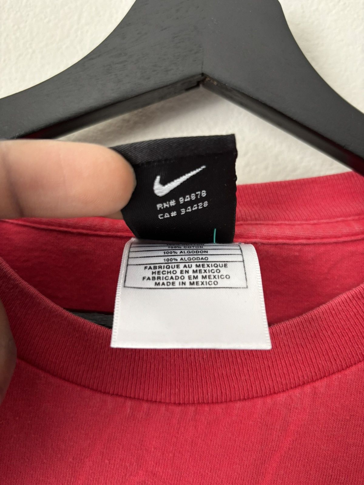 Nike Vintage Nike Baseball Tee Size US XXL / EU 58 / 5 - 3 Thumbnail