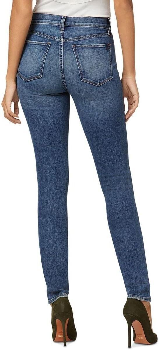 Joe's Joe's Jeans The Twiggy Enigma Destruct Denim Blue ( 25 ) Size 25" / US 0 / IT 36 - 2 Thumbnail