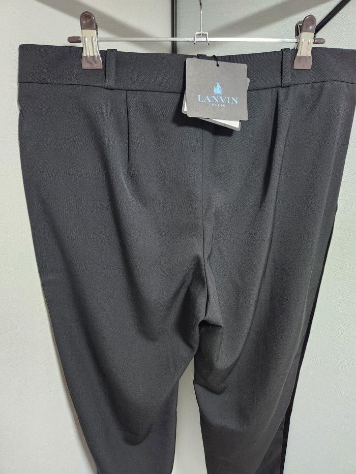 Lanvin LANVIN 스모킹 noir satin stripe trousers Size 28" / US 6 / IT 42 - 5 Thumbnail