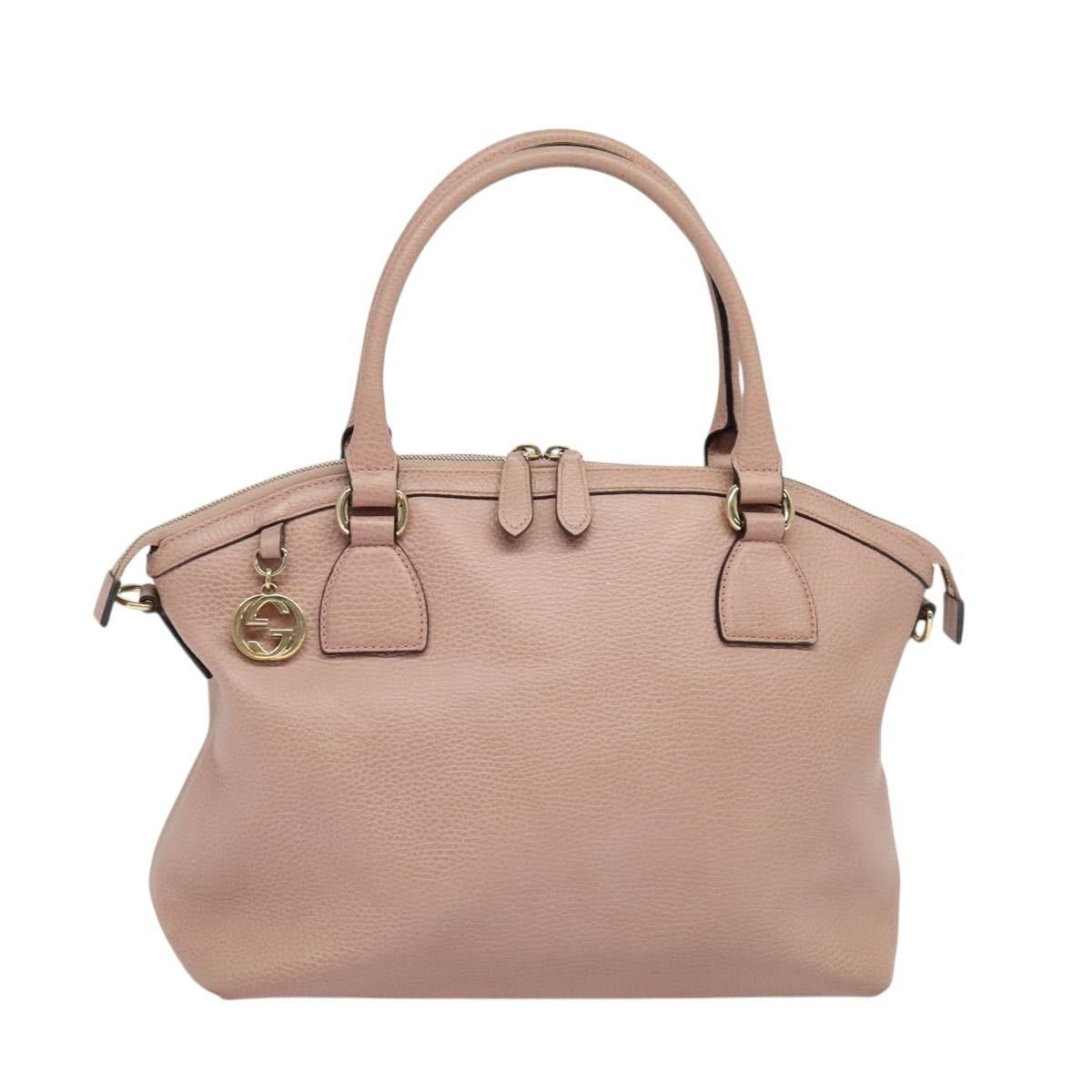 Gucci GUCCI Hand Bag Leather Outlet Pink Gold Size ONE SIZE - 2 Thumbnail