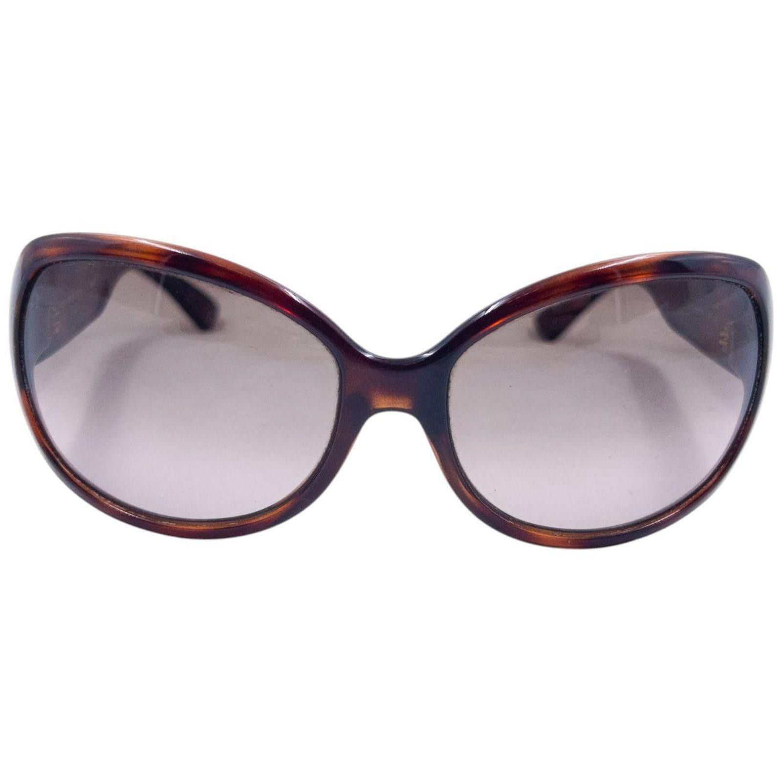 Fendi Vintage Fendi Embossed Monogram Tortoise Shell Sunglasses Size ONE SIZE - 2 Thumbnail
