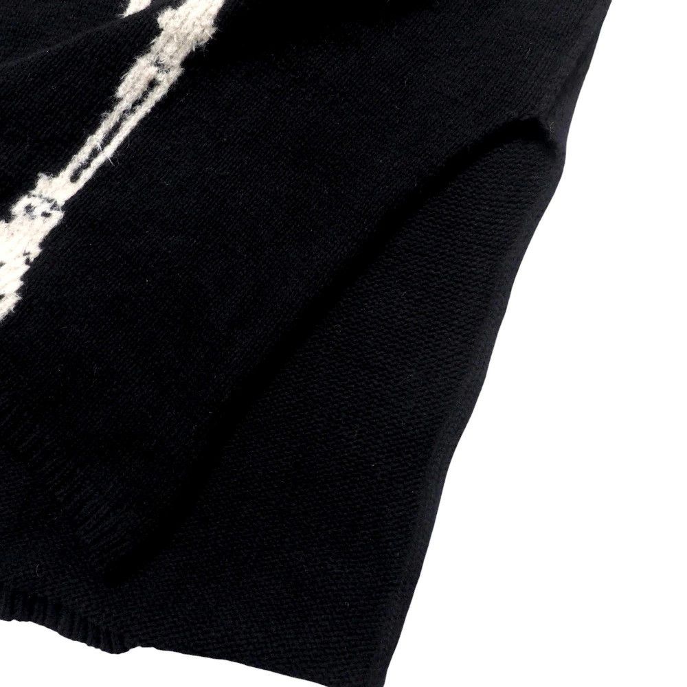 Yohji Yamamoto Yohji Yamamoto 95AW Turtleneck Long Knit Sweater Skull Size US L / EU 52-54 / 3 - 6 Thumbnail