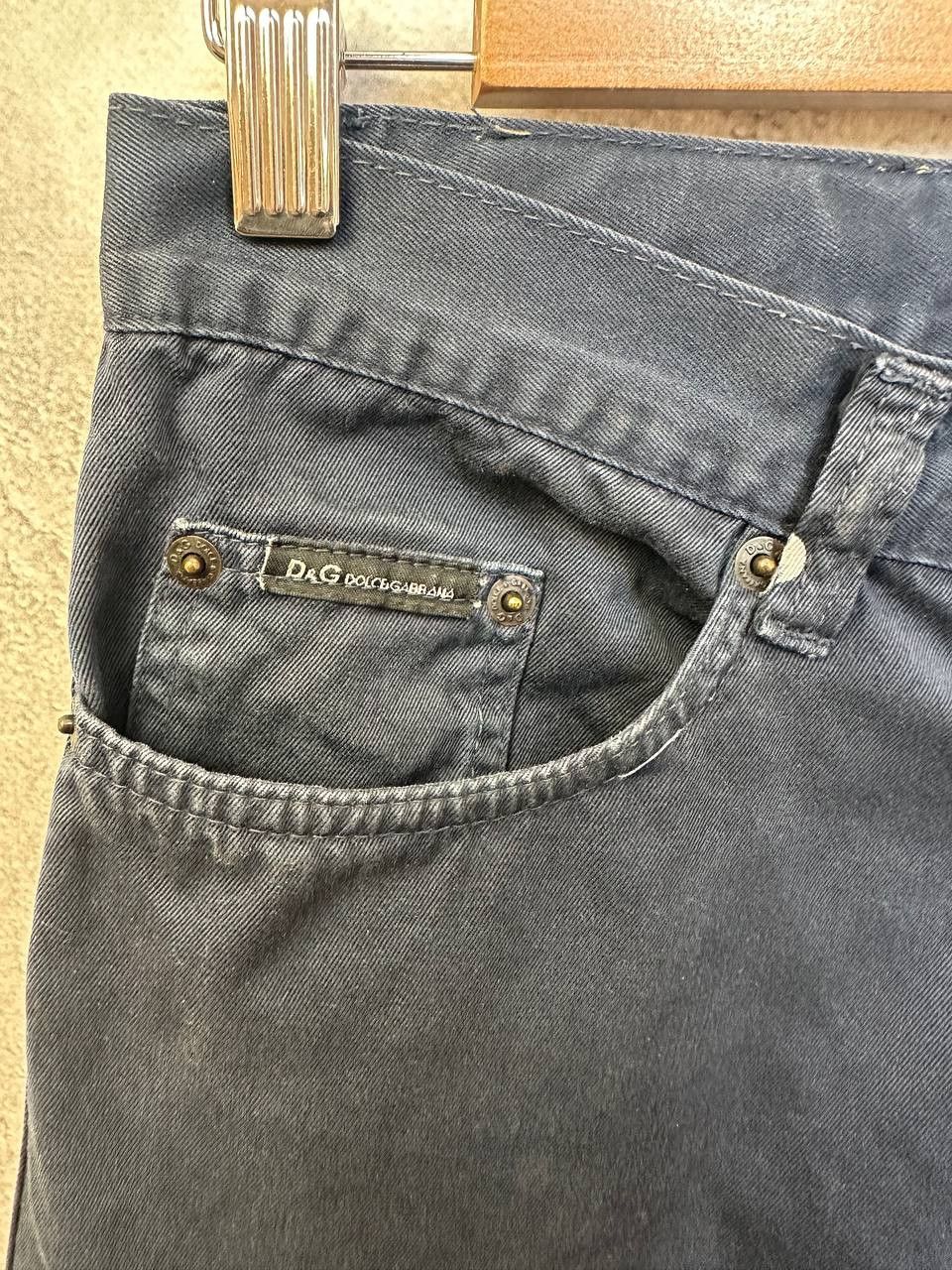 Dolce & Gabbana Dolce & Gabbana Vintage Blue Cotton Pants Jeans Italy Size US 28 / EU 44 - 16 Thumbnail