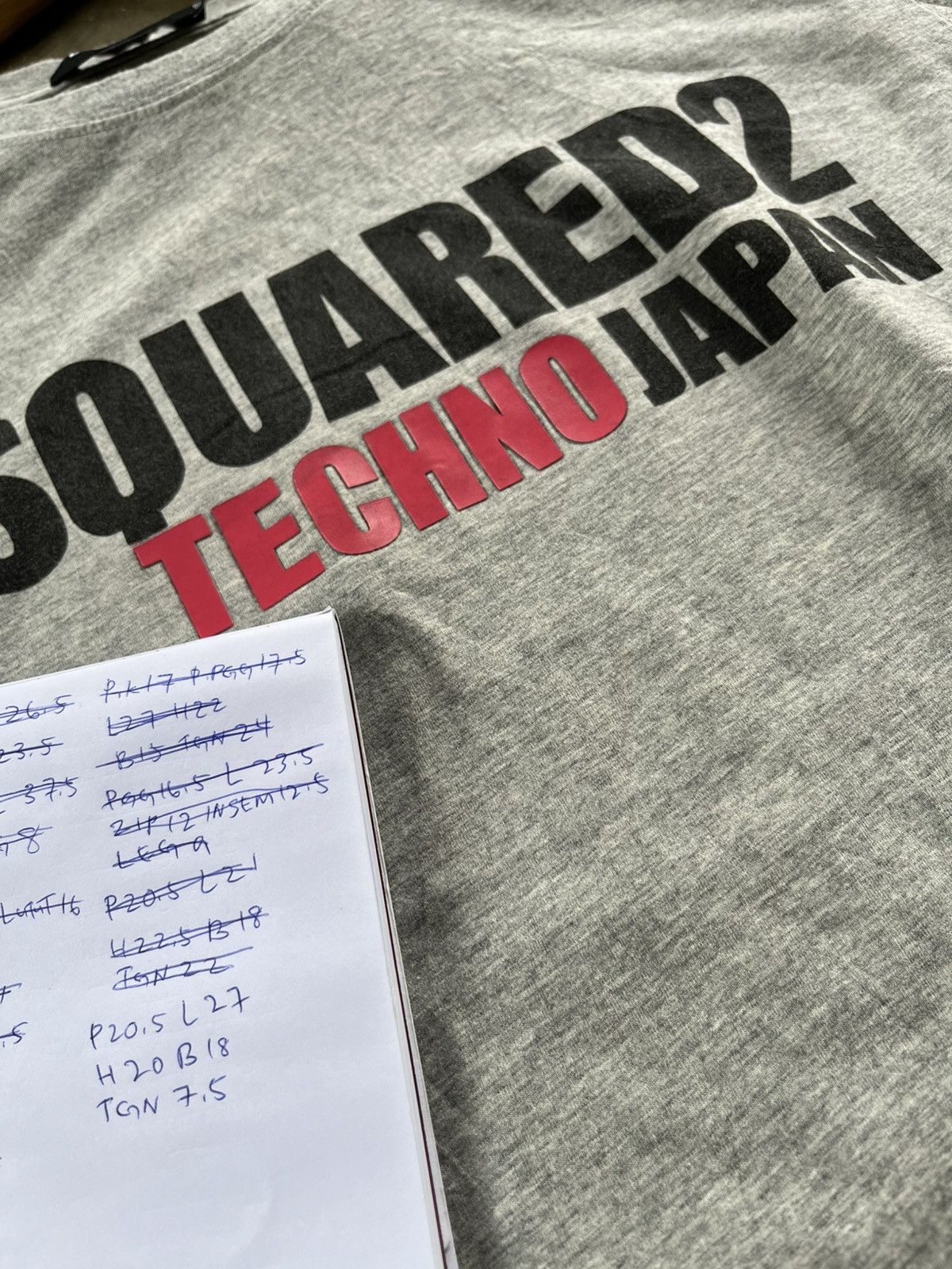 Designer × Dsquared2 ⚡️Dsquared 2 Techno Japan Big Logo Rayon Tees Size US XL / EU 56 / 4 - 4 Thumbnail