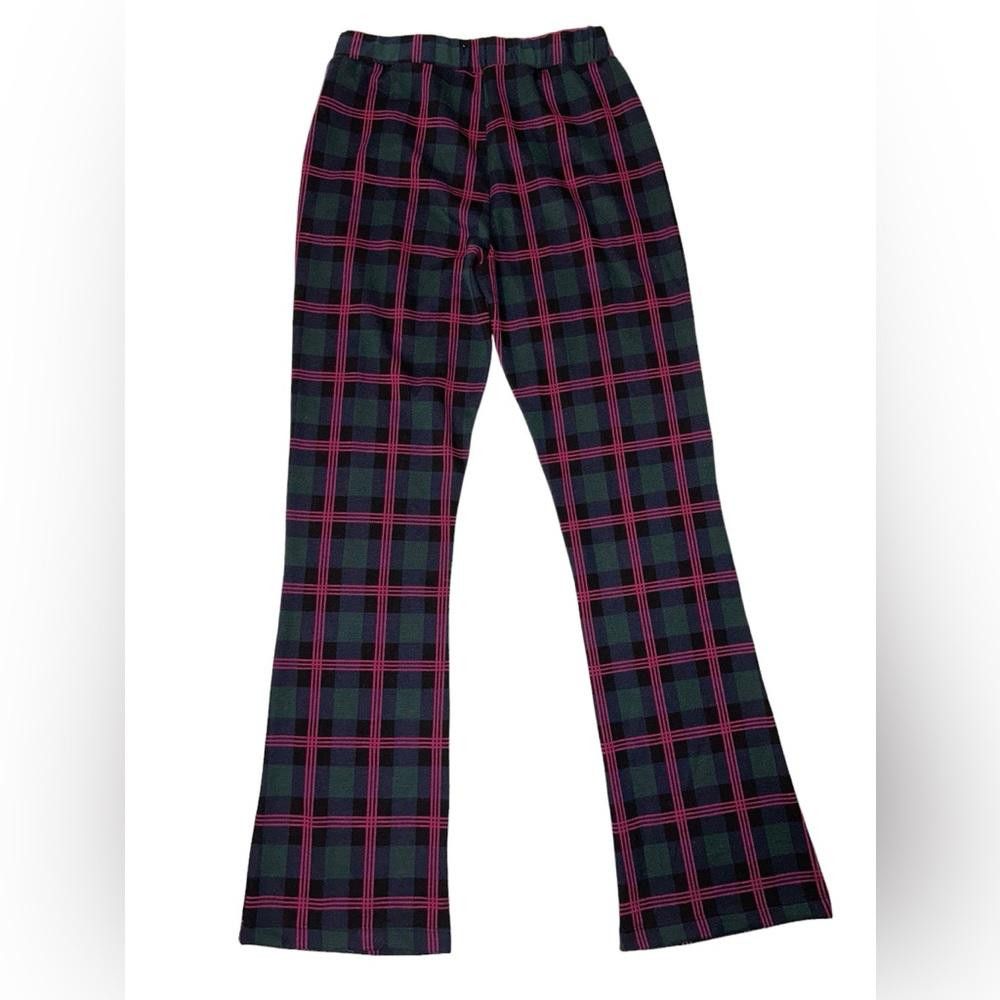 Urban Outfitters Urban Outfitters l Plaid Cropped Flare Pants Size Small Size 28" / US 6 / IT 42 - 3 Thumbnail