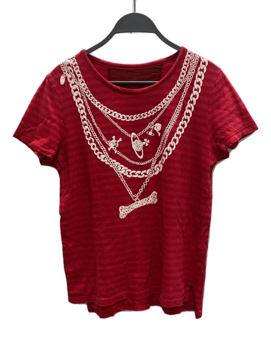 Vivienne Westwood Striped Chain Orb Tee Size US S / EU 44-46 / 1 - 1 Thumbnail