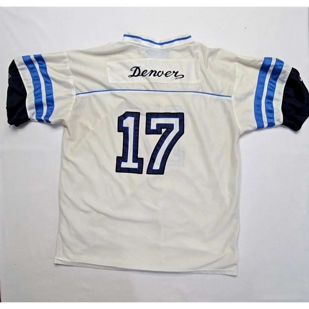 Prince Vintage Denver Prince Stone Jersey #17 White XL Sports Shirt Size US XL / EU 56 / 4 - 9 Thumbnail
