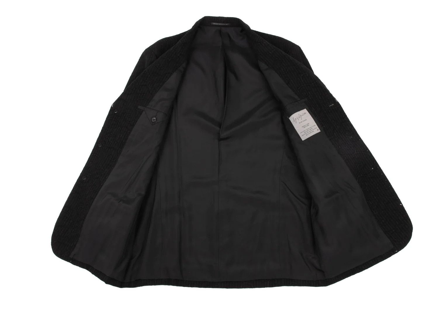 Yohji Yamamoto Yohji Yamamoto Wool Pinstripe Jacket Size US M / EU 48-50 / 2 - 10 Thumbnail