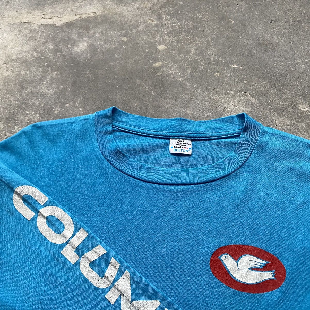 Vintage 1980s Columbus sleeve hit Size US S / EU 44-46 / 1 - 2 Thumbnail