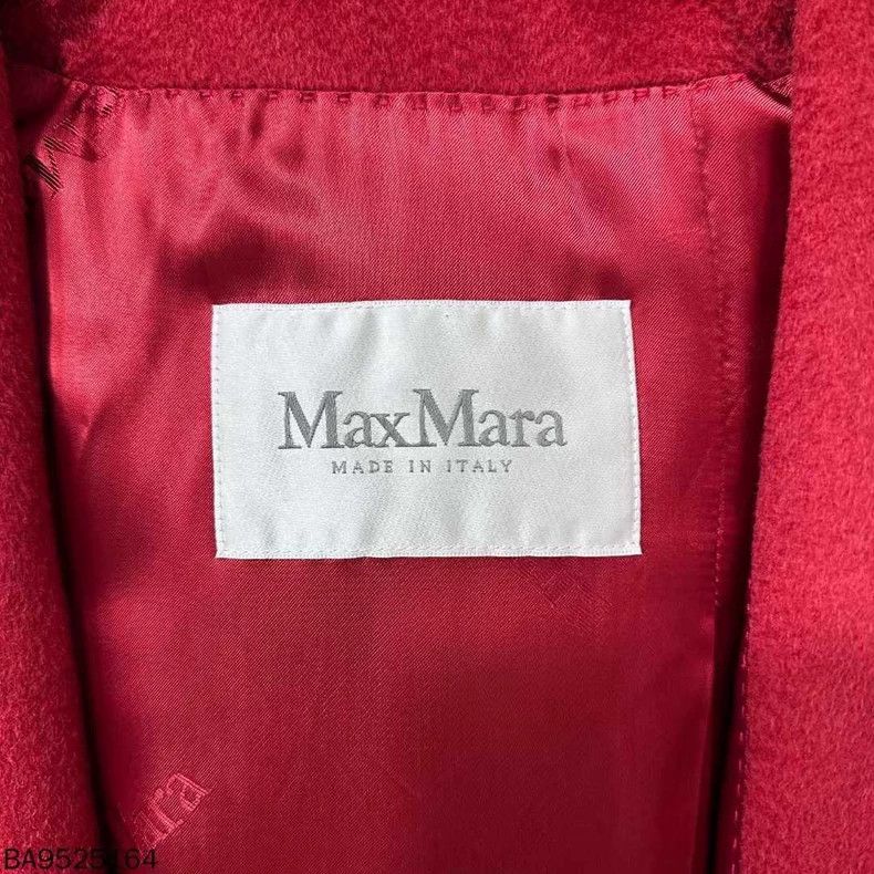 Max Mara Max Mara Railto red bathrobe coat Size S / US 4 / IT 40 - 4 Thumbnail