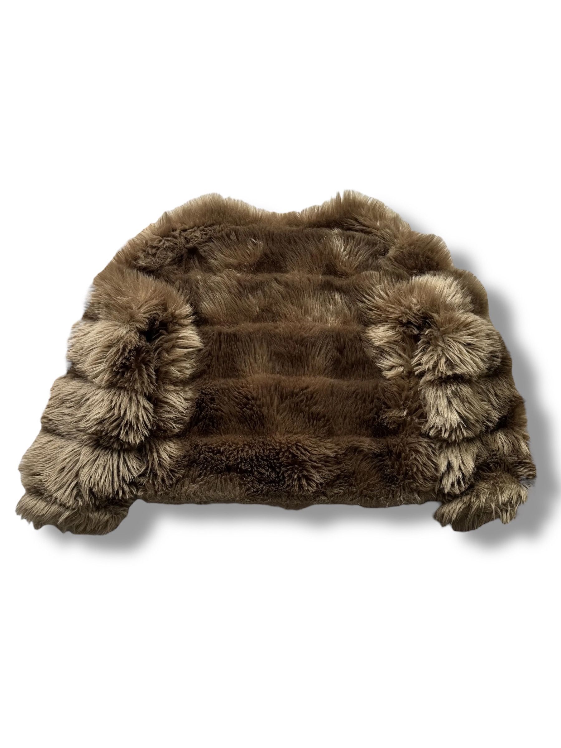 Vintage Y2K Faux Fur Jacket(V357) Size S / US 4 / IT 40 - 7 Thumbnail
