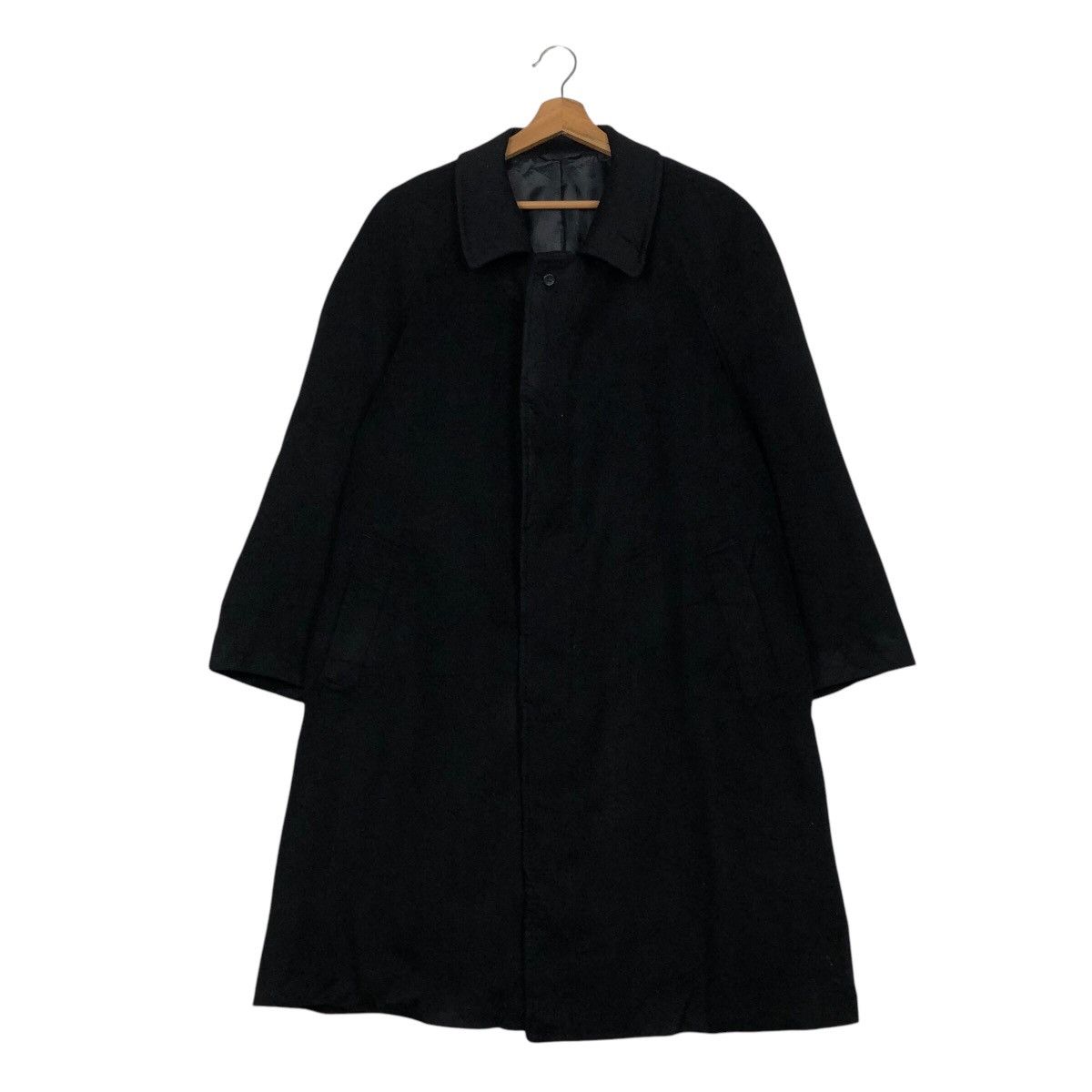 Japanese Brand × Vintage 📌Vintage Wool Long Jacket Valentino Rudy Italy Issey Miyake Size US L / EU 52-54 / 3 - 2 Thumbnail