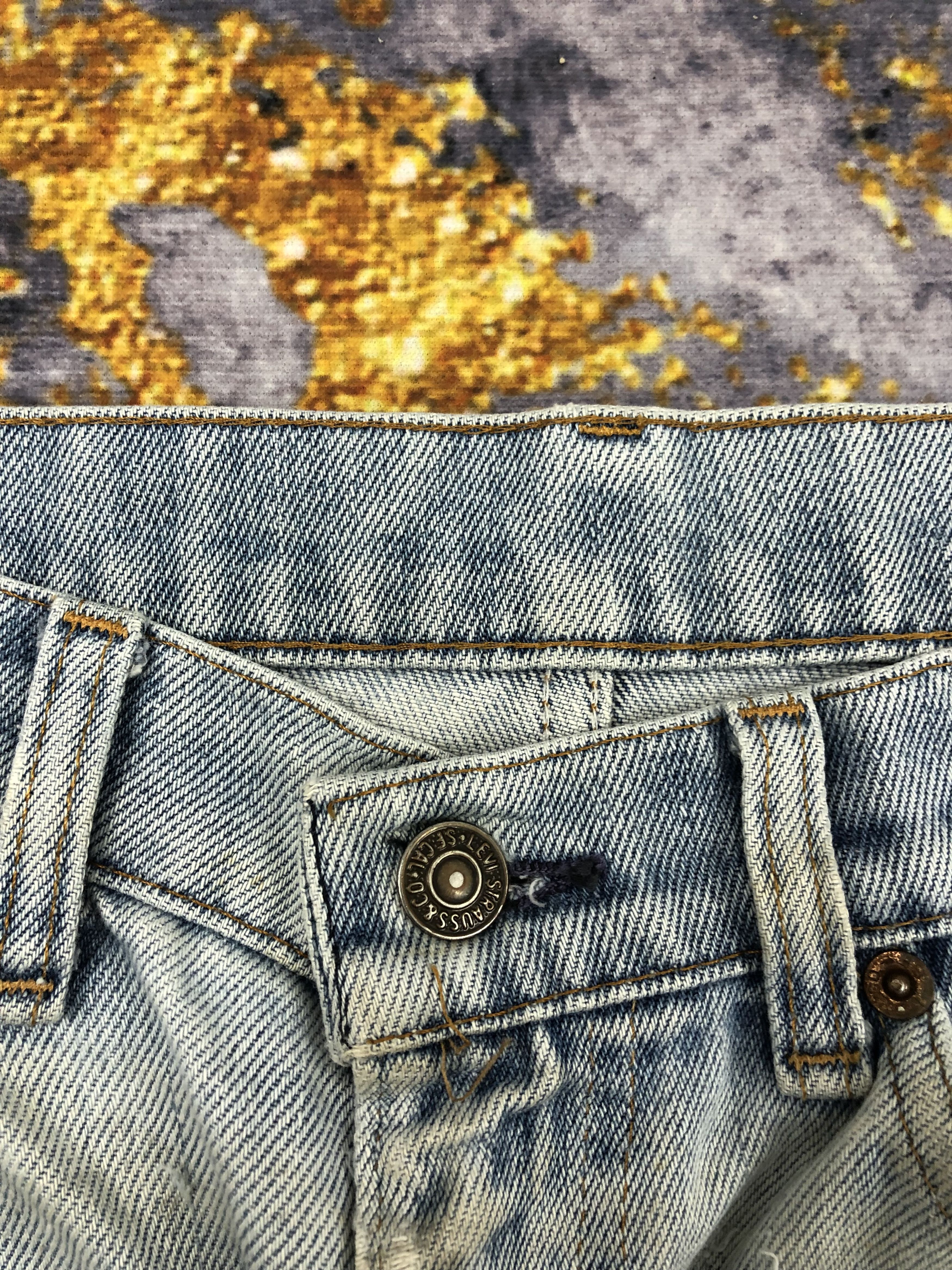 Levi's Vintage 70s Levis Orange Tab Bootcut Jeans DPP0187 Size US 34 / EU 50 - 6 Thumbnail