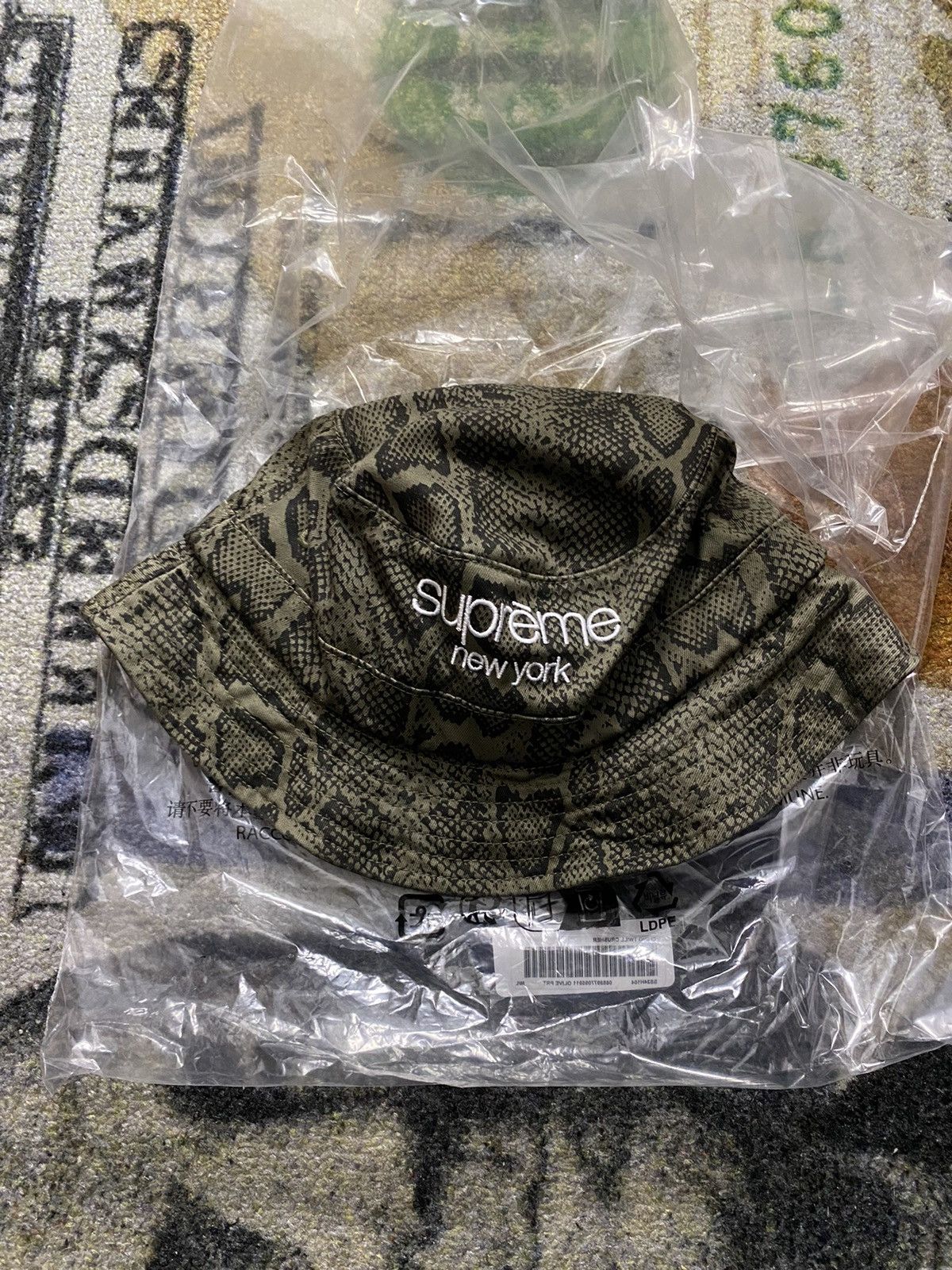 Supreme Supreme Chino Twill Crusher Snake (MEDIUM/LARGE) | Grailed