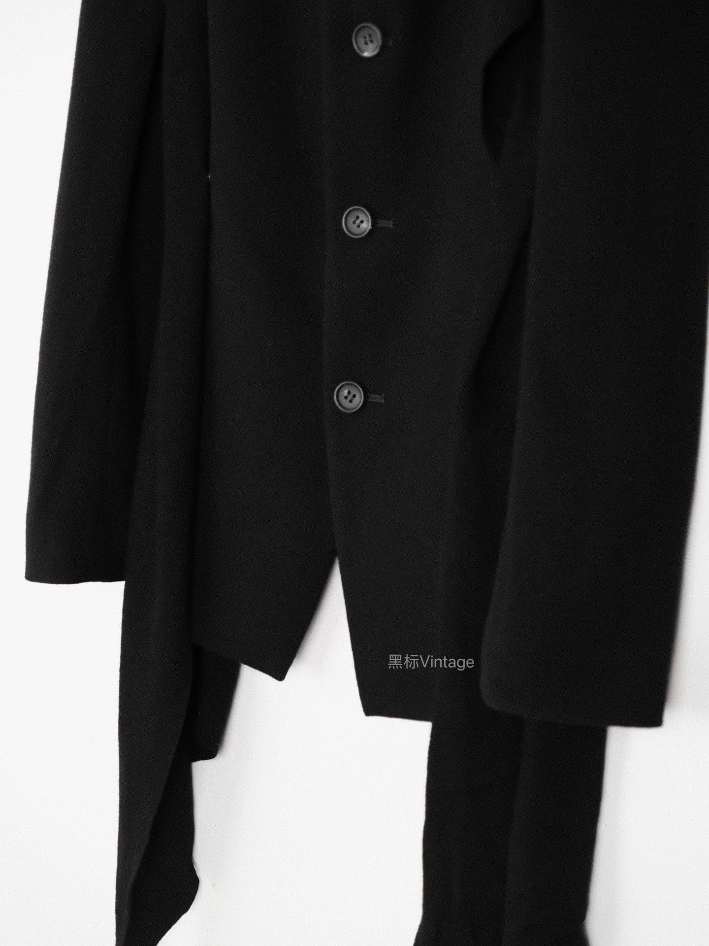 Yohji Yamamoto Yohji 20AW Vintage Deconstructed Drape Scarf Coat Women's Size S / US 4 / IT 40 - 6 Thumbnail