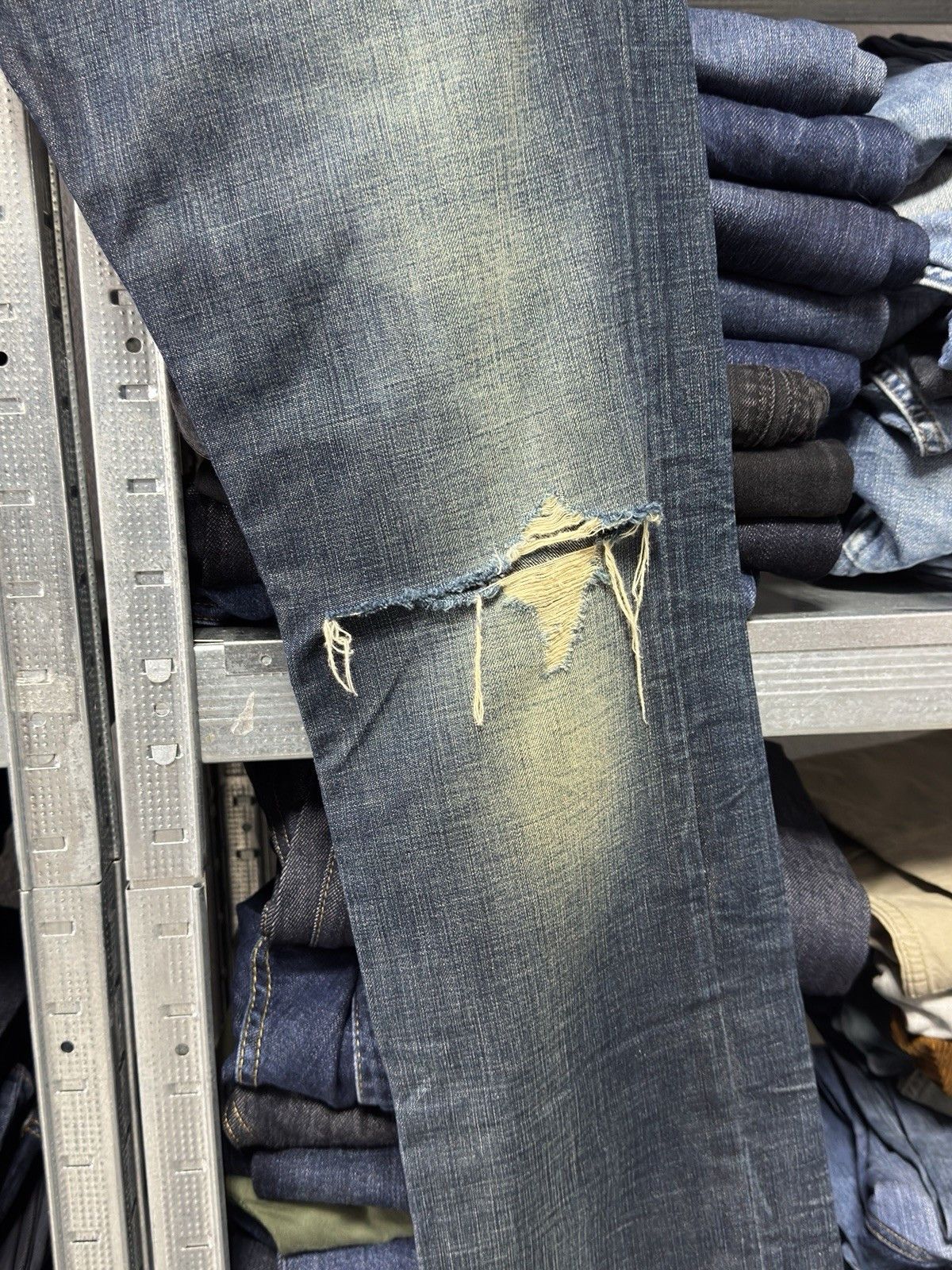 Diesel Black Gold Diesel Black Gold Distressed Denim Jeans Made in Italy Size US 31 - 9 Thumbnail