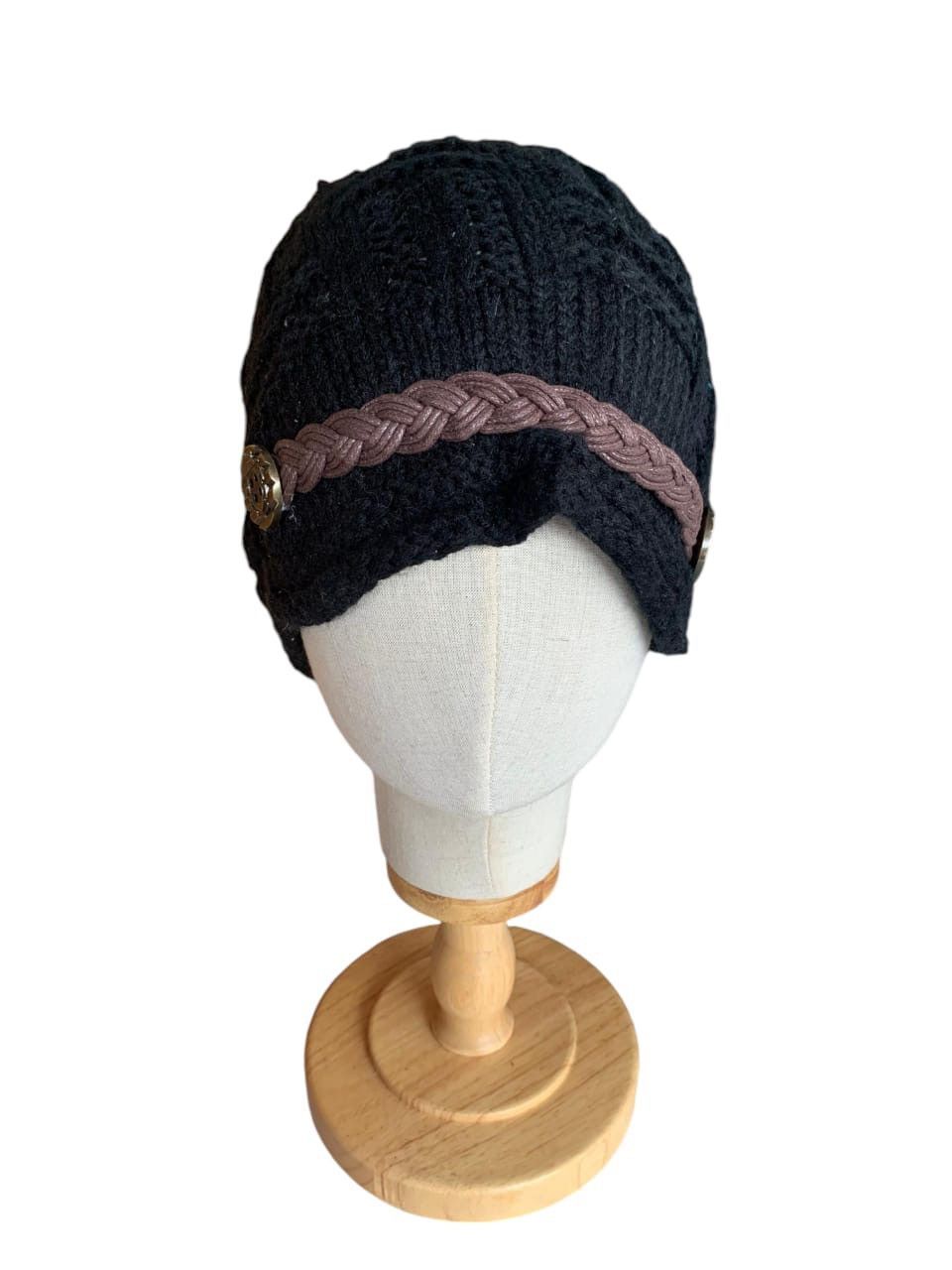 Japanese Brand × Kapital × Vintage Punk Bondage Style Knitted Beanie Hats☠️ Size ONE SIZE - 4 Thumbnail