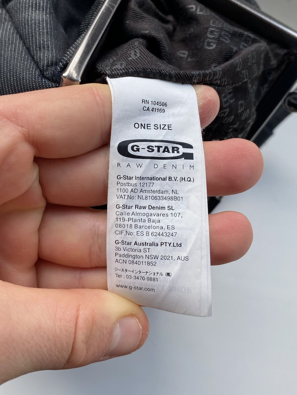 G-Star G Star Raw Bag Size ONE SIZE - 6 Thumbnail