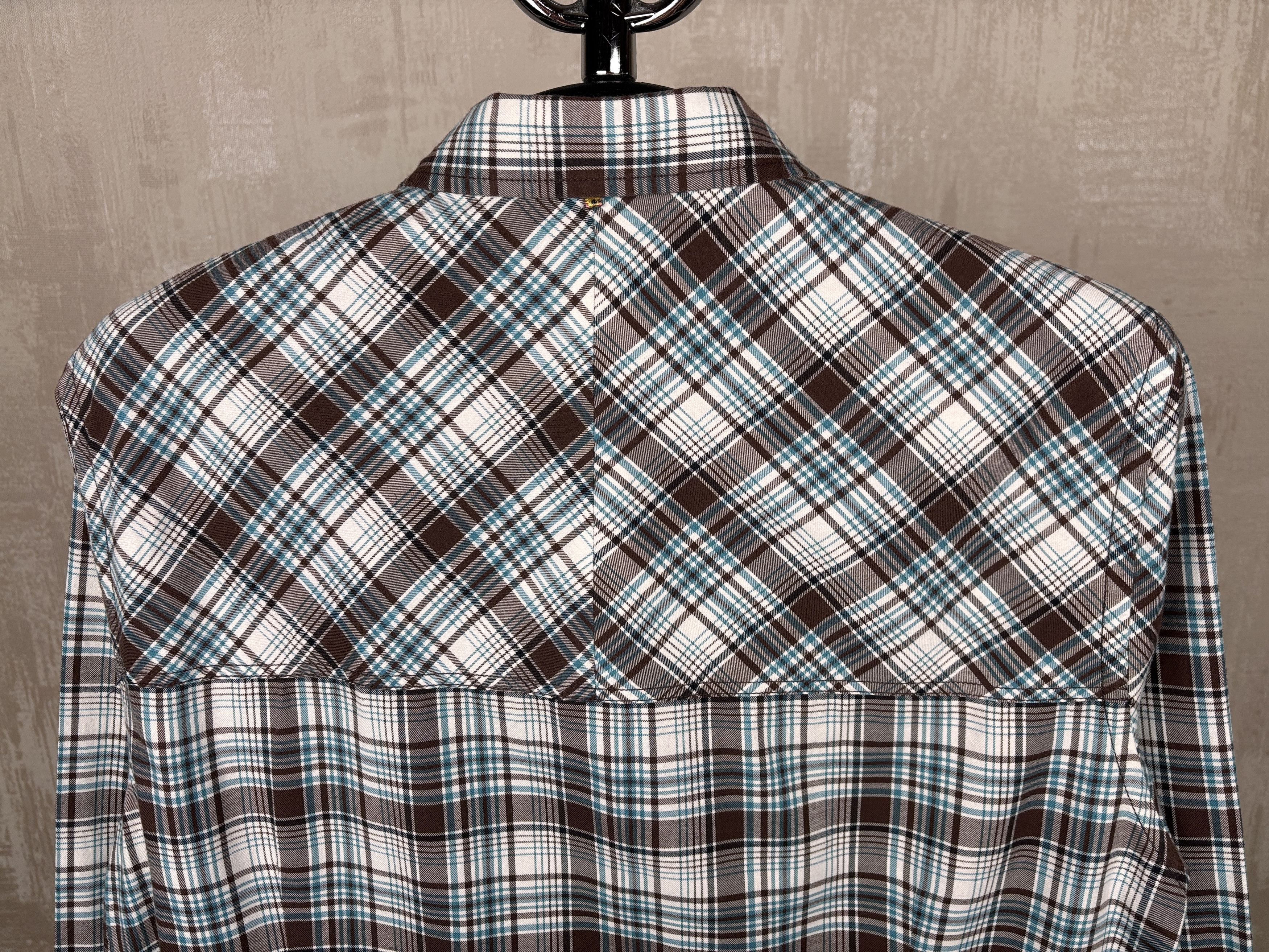 Pretty Green Pretty Green Check Long Sleeve Shirt Button Down Size US L / EU 52-54 / 3 - 18 Thumbnail