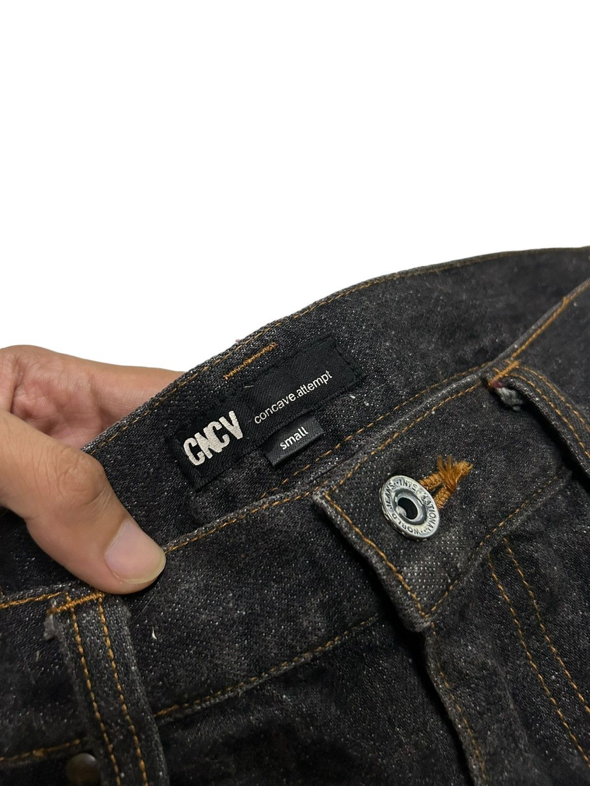 Japanese Brand × Kapital × Vintage Japanese Brand CNCV Concave attempt denim Size US 32 / EU 48 - 8 Thumbnail