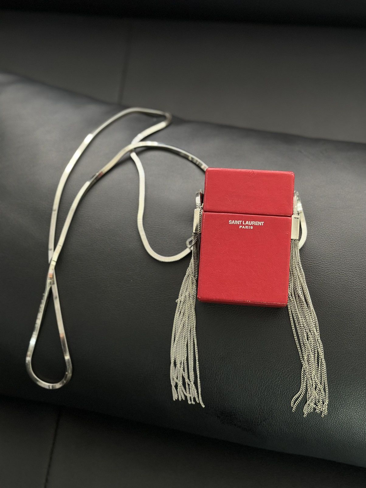 Saint Laurent Paris Saint Laurent Smoking Box Size ONE SIZE - 1 Thumbnail