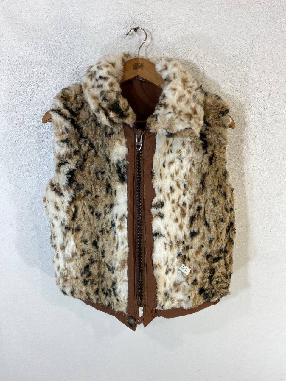 Vintage vintage vest skiwear fur lining talon zipper Size US M / EU 48-50 / 2 - 6 Thumbnail