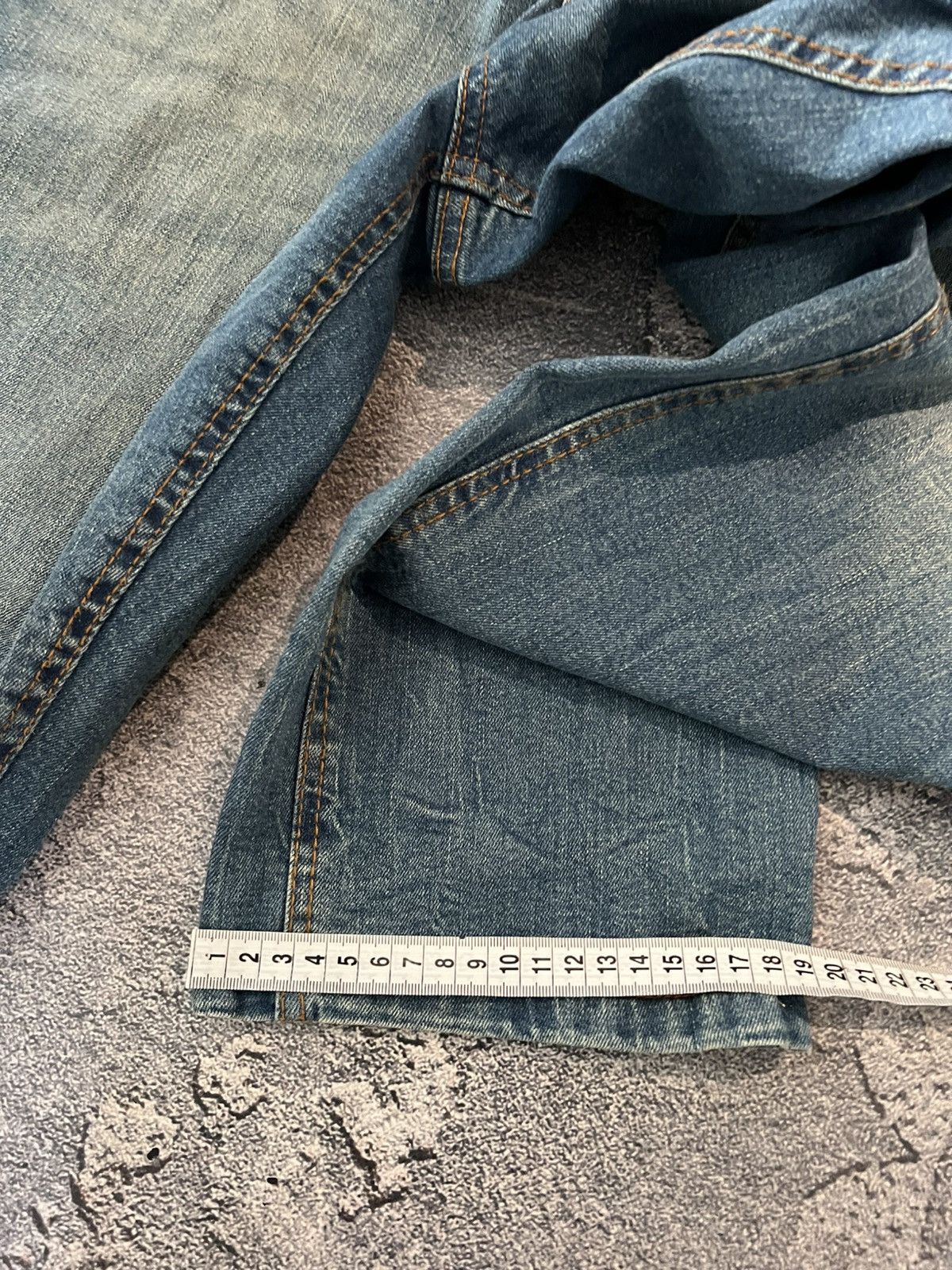 Vintage Archive Underground Distressed Rainbow Baggy Jeans Size US 42 / EU 58 - 10 Thumbnail
