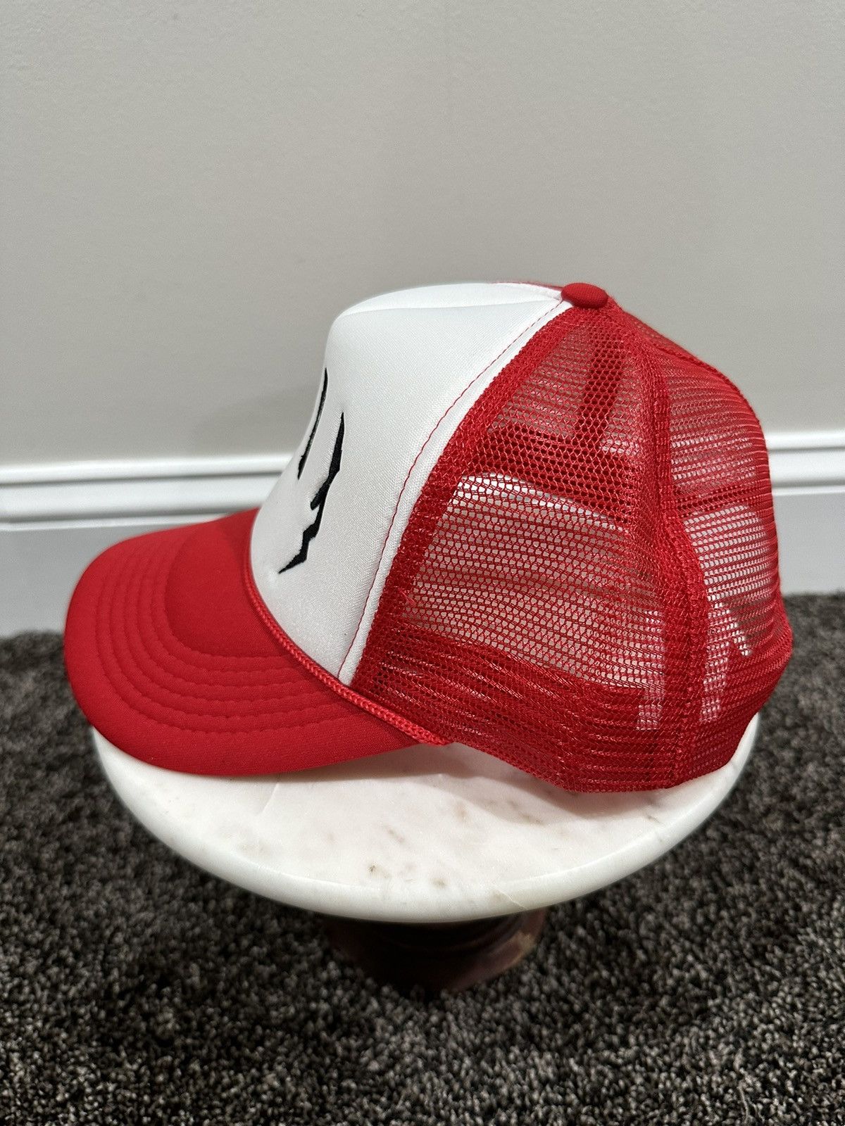 Vintage Paradox PRDX Philadelphia Red / White Trucker Hat Size ONE SIZE - 4 Thumbnail