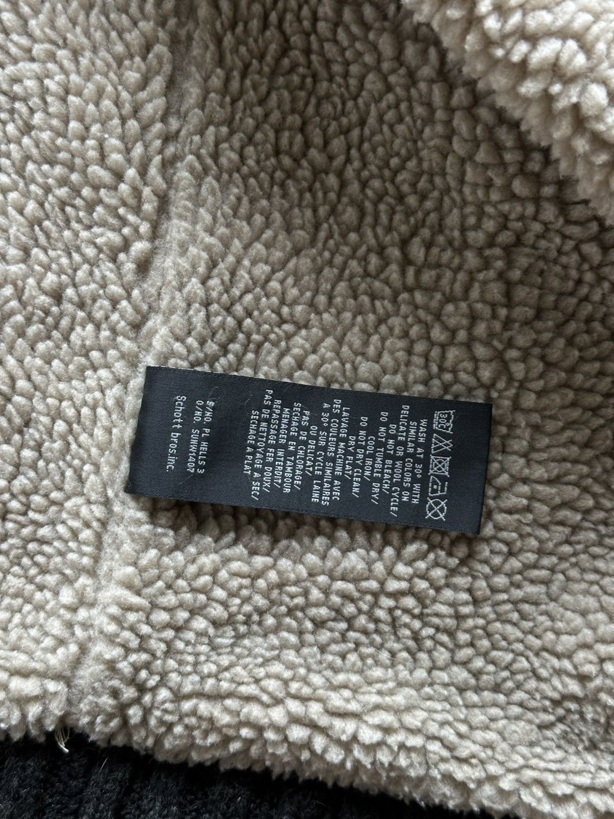 Schott Schott NYC wool/fleece heavy knitted zip hoodie/jacket Size US XL / EU 56 / 4 - 12 Thumbnail
