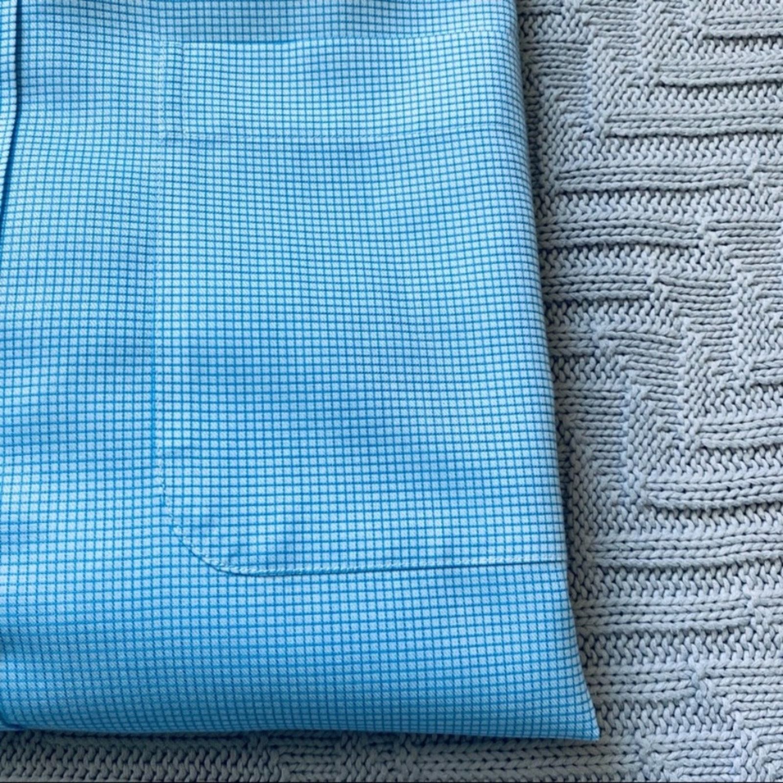Nordstrom Nordstrom blue checked button down shirt Size US L / EU 52-54 / 3 - 4 Thumbnail