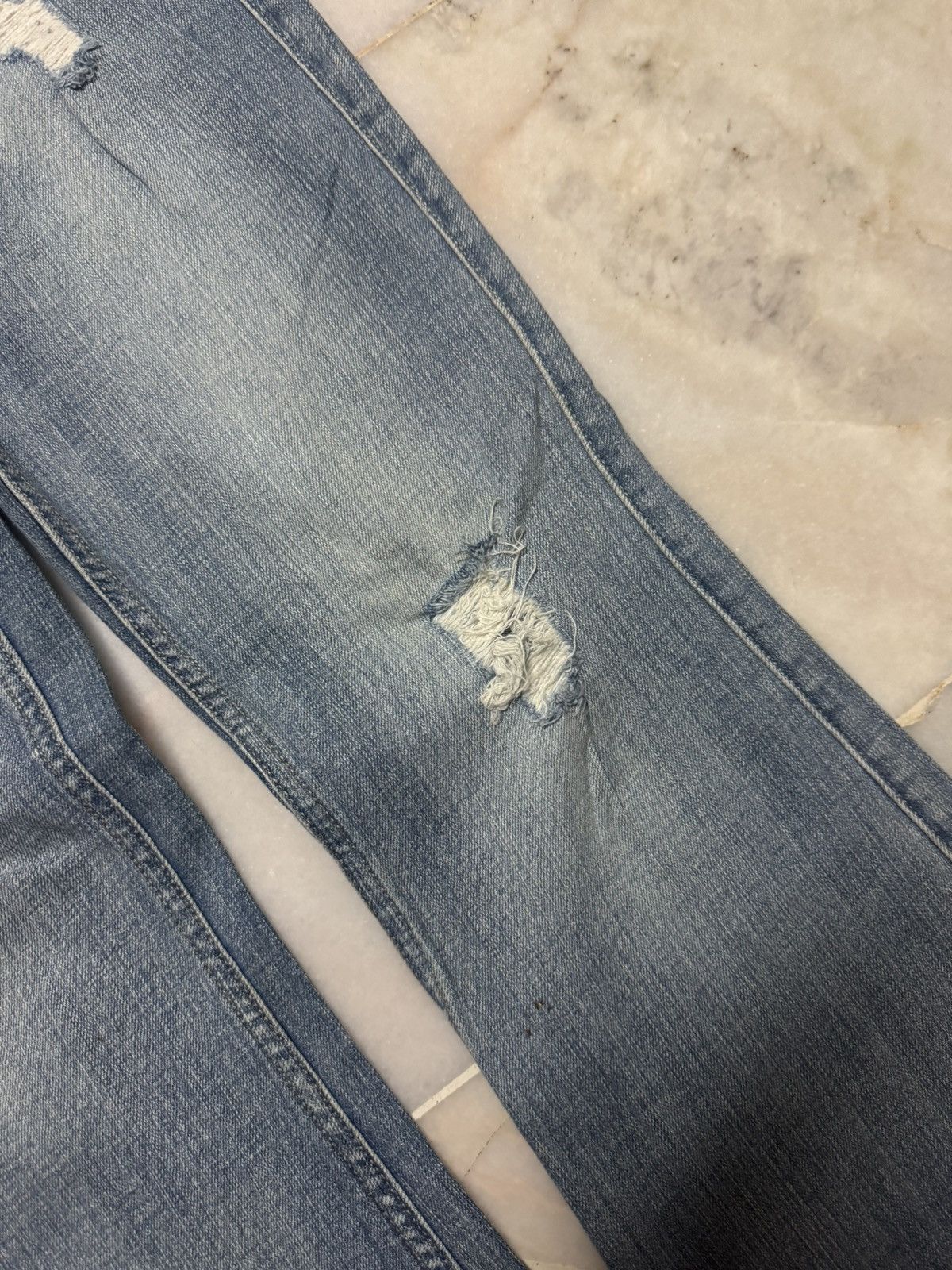 Levi's 💥BELL BOTTOM 90s💥TOO SUPERLOW 524 LEVI'S GRUNGE DISTRESS Size US 28 / EU 44 - 9 Thumbnail