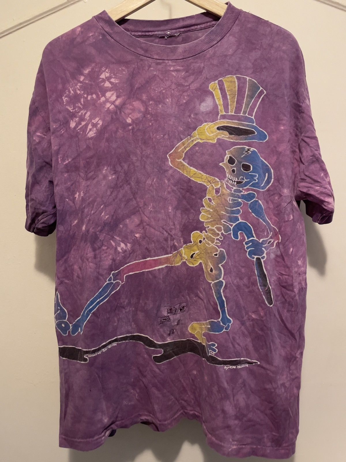 Vintage Mountain Grateful Dead Shake Your Bones 1994 Sz L