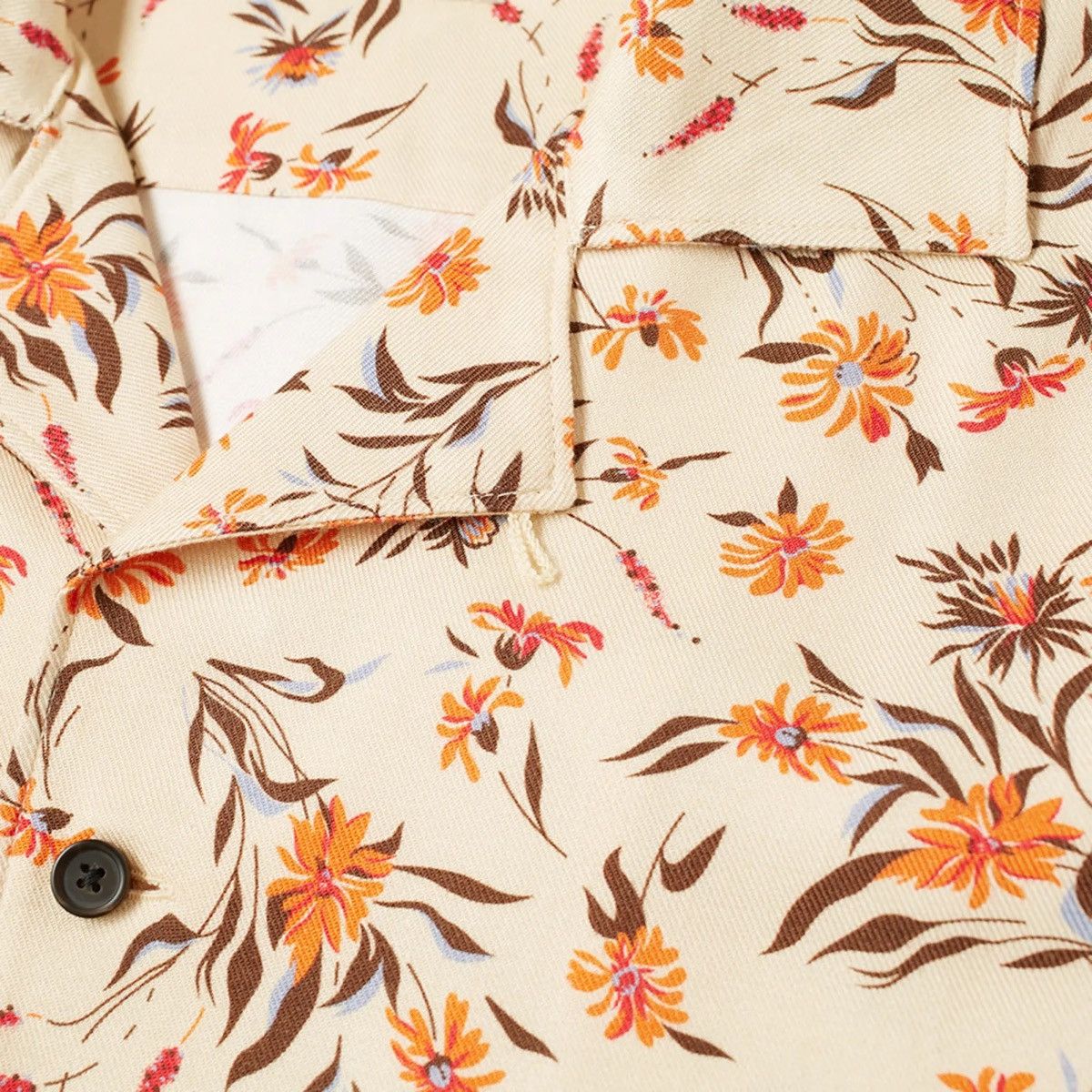Acne Studios ACNE STUDIOS SIMON FLUID FLOWER POWER VACATION SHIRT Size US M / EU 48-50 / 2 - 2 Thumbnail